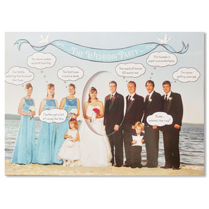 홀마크 웨딩(결혼) 축하 카드-W3903