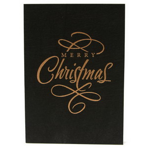 홀마크 X-mas Card | Merry Christmas 고급형 크리스마스카드 - KXC3505bg
